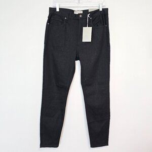 NWT Everlane High Rise Skinny Jeans Black 30